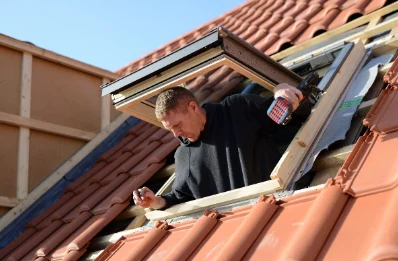 Pose de fenêtres de toit Velux à la Chaussée